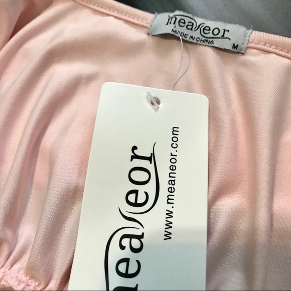 NWT Beautiful Pink Halter Bodycon Dress Size M - Picture 8 of 8